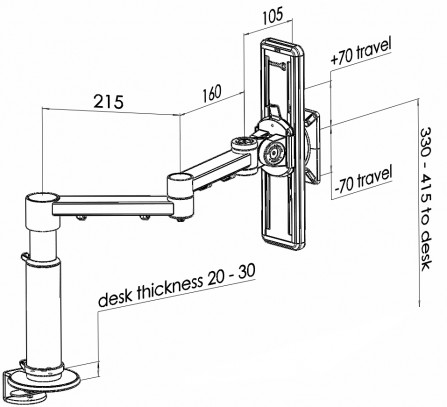 XSTREAMCOMB04 dimensions